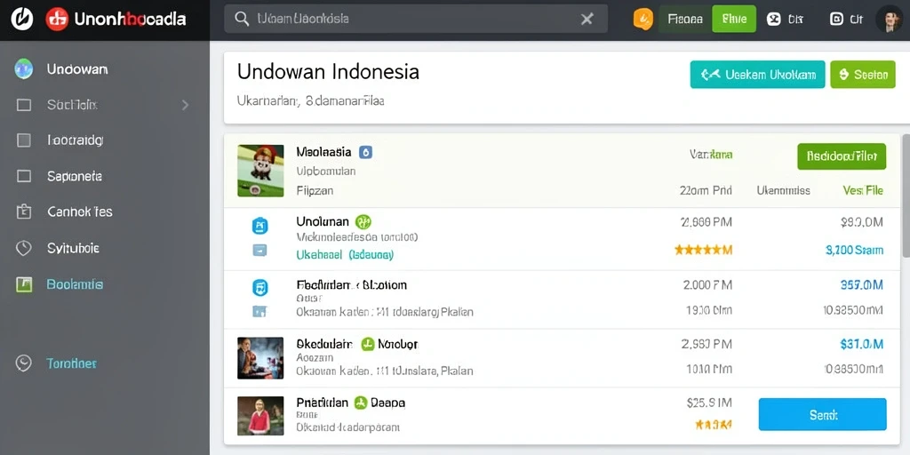 Tampilan antarmuka yang ramah pengguna dan menarik.