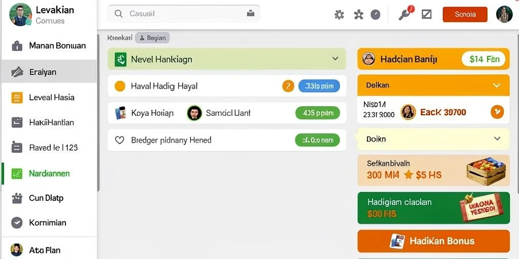 Sistem reward menarik bagi pemain yang berhasil.