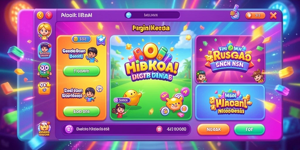Grafis yang memukau dan penuh warna.