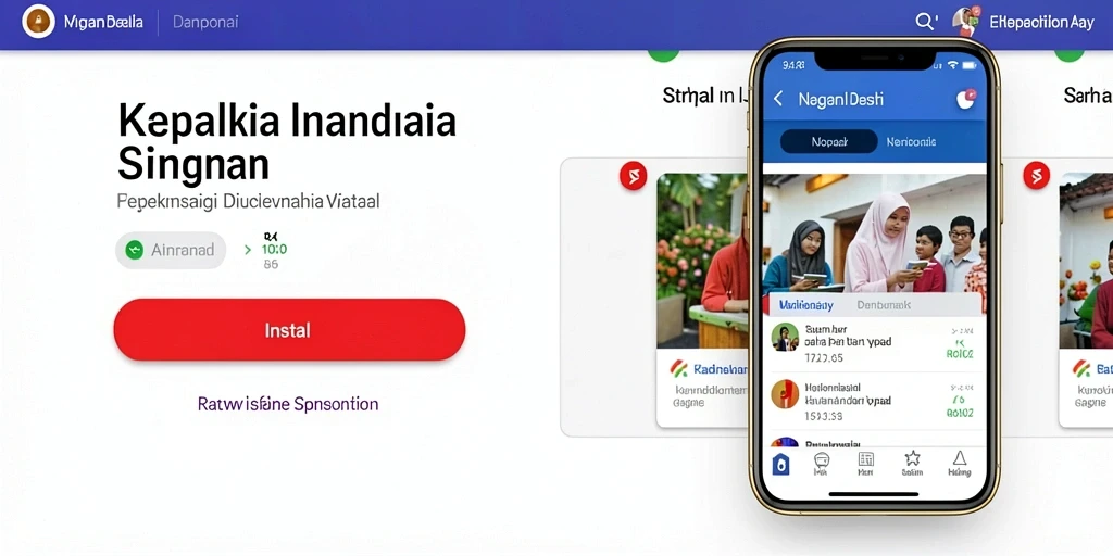 Menu karakter dengan pilihan unik.