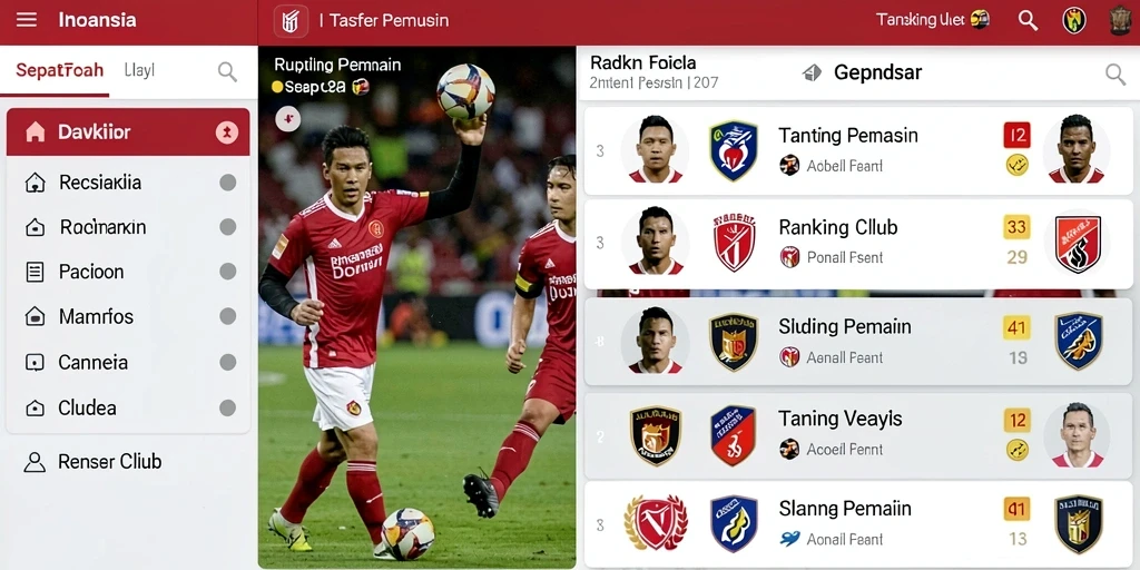 Antarmuka yang menarik dan mudah digunakan dalam MANDALA77.