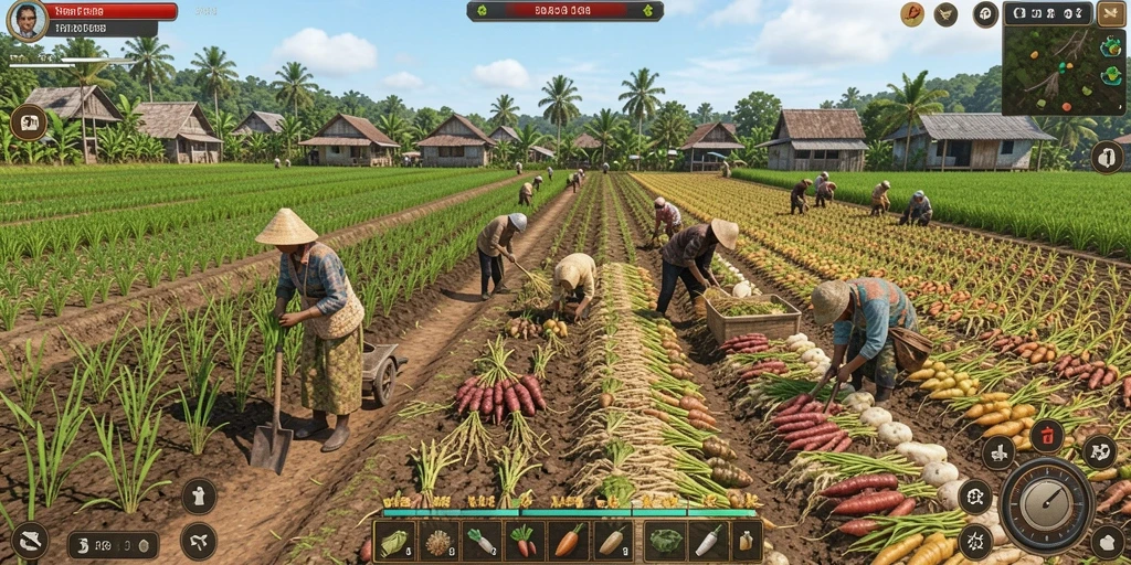 Berbagai item dan senjata untuk meningkatkan gameplay.