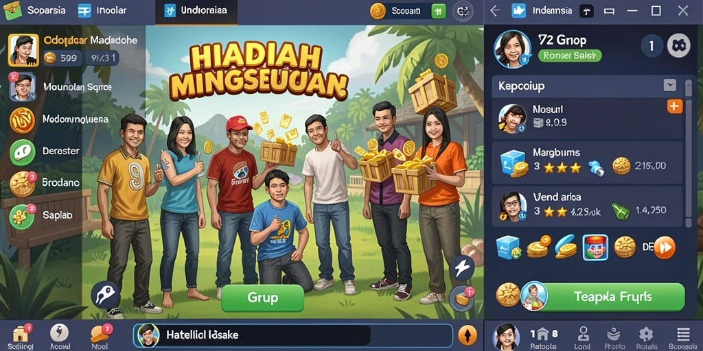 Tampilan level baru yang menantang dan menarik.