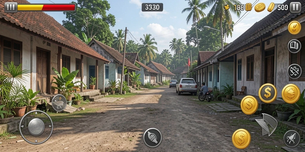 Fitur interaksi online yang mendukung kompetisi.