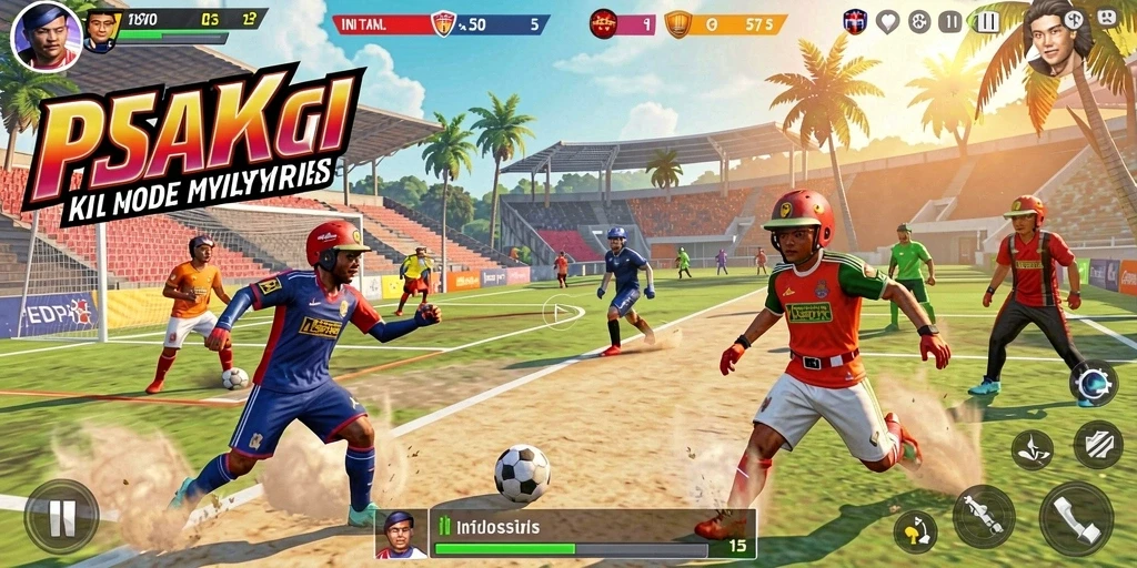 Tampilan grafis yang menawan dan modern.