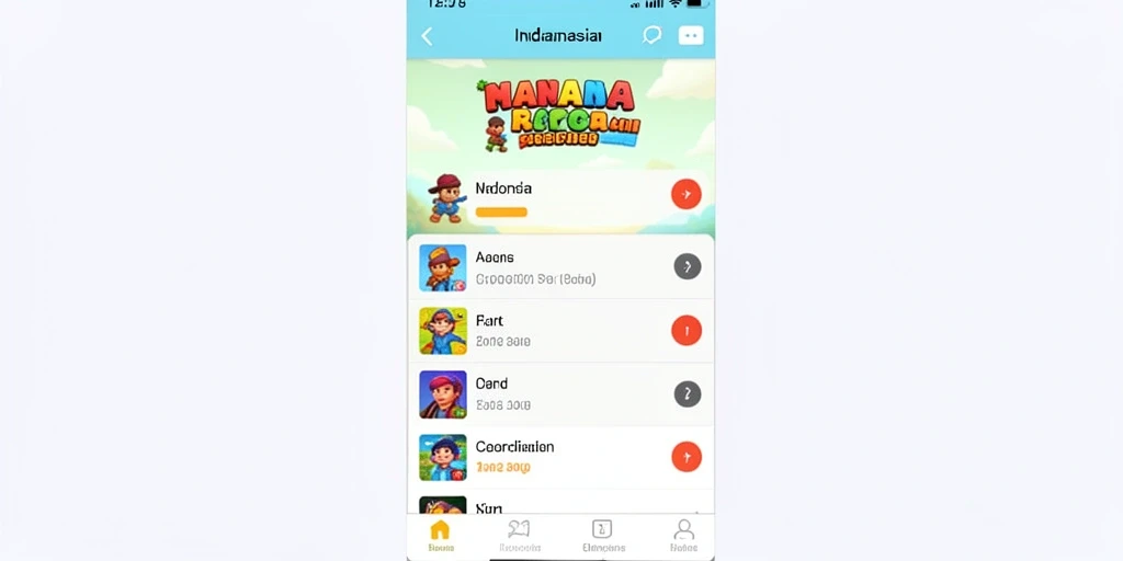 Level yang menantang dan penuh petualangan.
