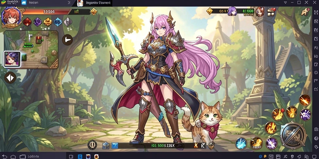 Tangkapan layar dari gameplay yang seru dan mendebarkan.