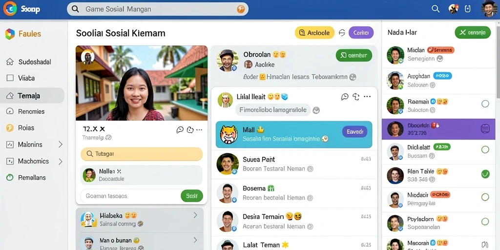 Screenshot menunjukkan fitur bonus yang seru.