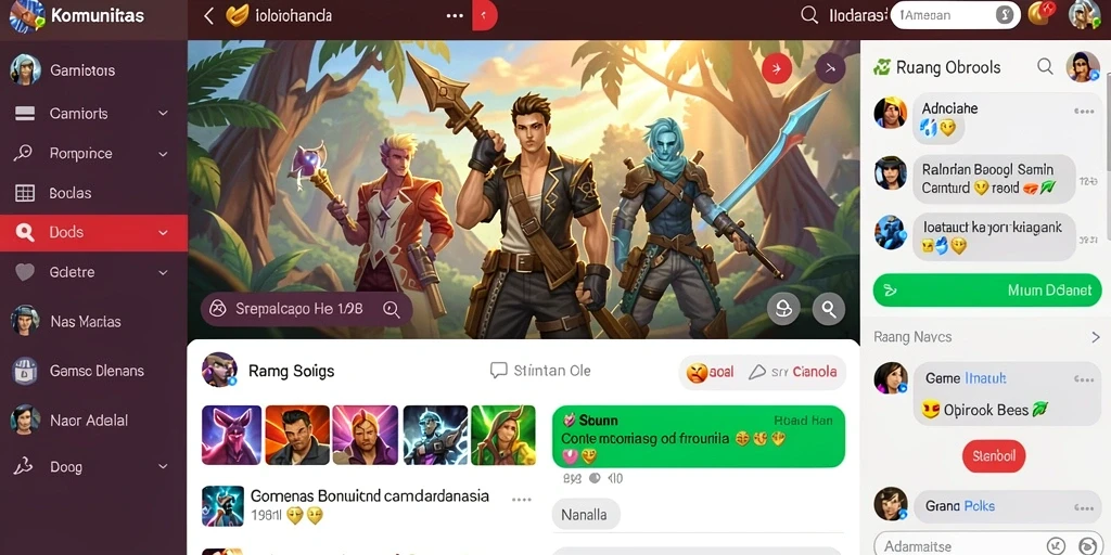 Kegiatan multiplayer yang seru dan interaktif.