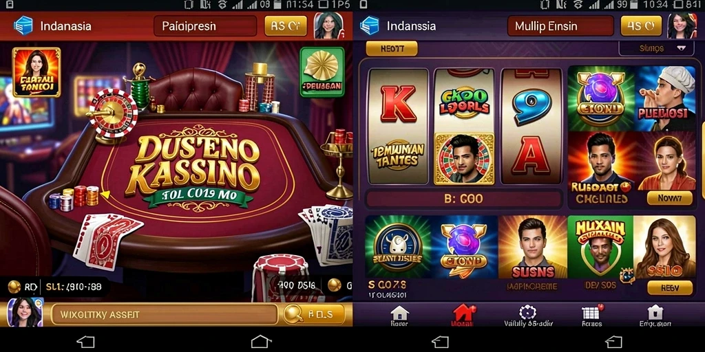 Pengguna dapat berinteraksi dengan teman dalam mode sosial.